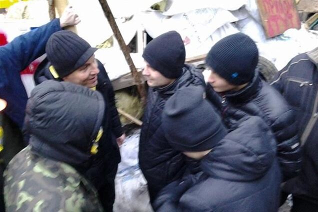 'Титушки' проникают на Евромайдан