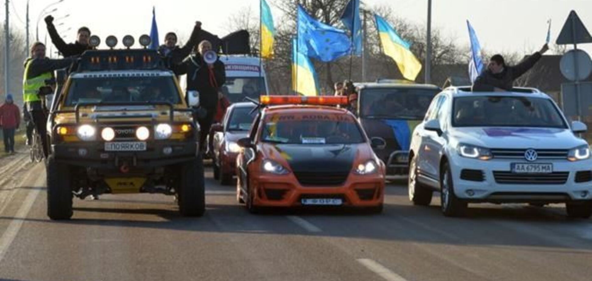 Регионал подтвердил, что закон о езде в колонне писали под Автомайдан