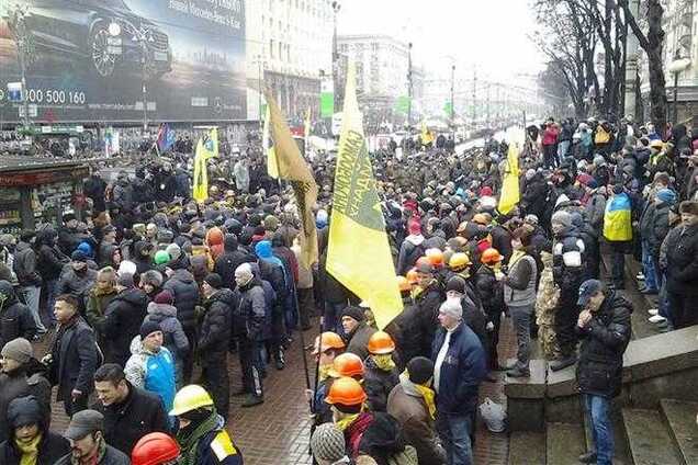 Антимайдановцы пытались устроить провокацию на Майдане