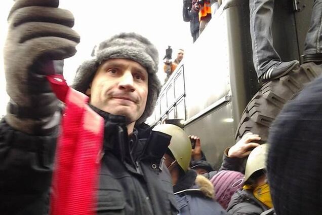 Милиция пропустила Кличко к Януковичу