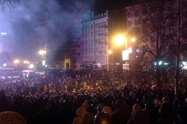 'Правый сектор' подтвердил свое участие в столкновениях на Грушевского