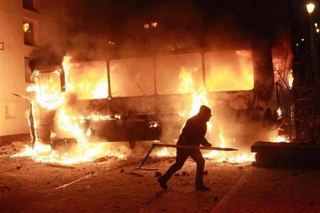 Столкновения на ул. Грушевского