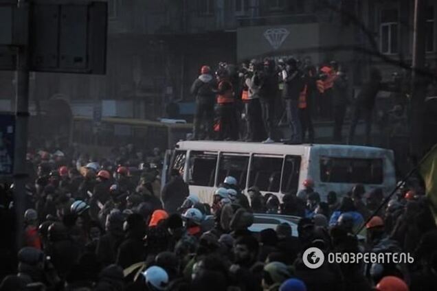 Уже 31 человек задержан из-за массовых беспорядков в центре Киева, - МВД