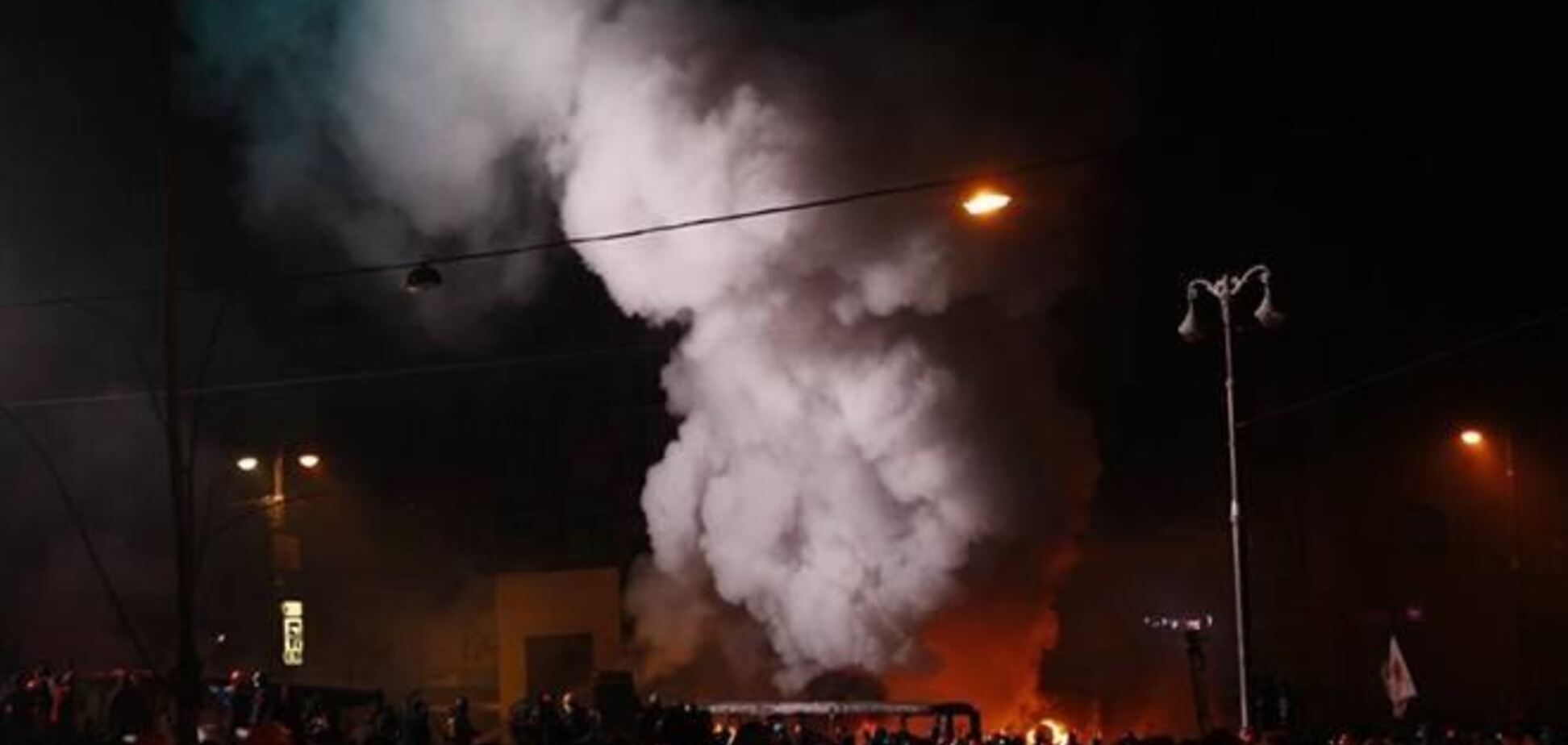 Милиция задержала несколько человек, не имеющих отношение к беспорядкам на Грушевского