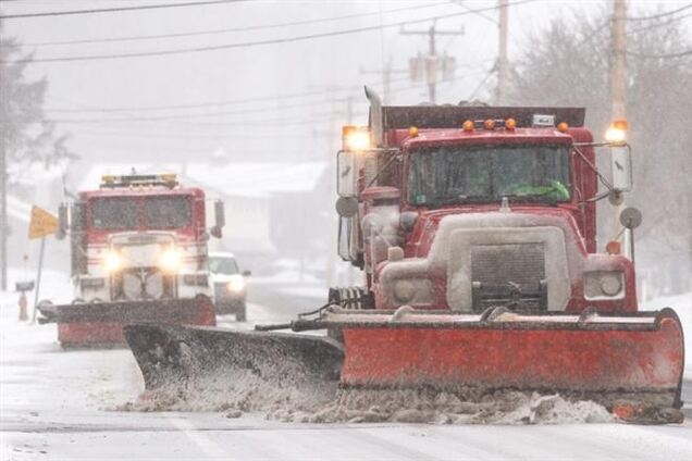 Снегопад парализовал нью-йоркский аэропорт Кеннеди