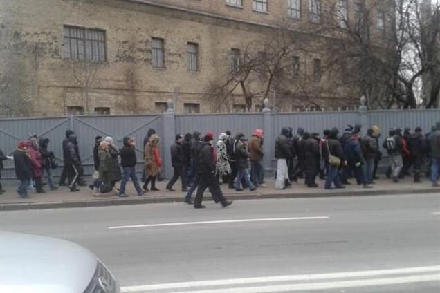 В Мариинском парке опять появился Антимайдан