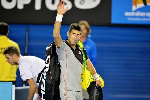 Джокович сложил полномочия действующего чемпиона Australian Open
