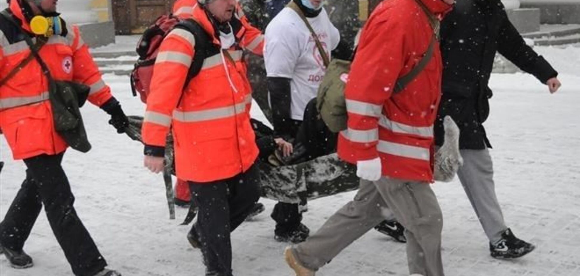 Евромайдан в День соборности: на войне, как на войне