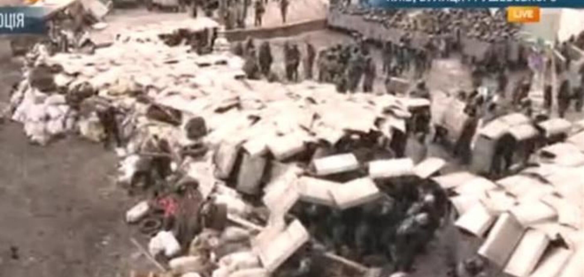 На Грушевского возобновились столкновения