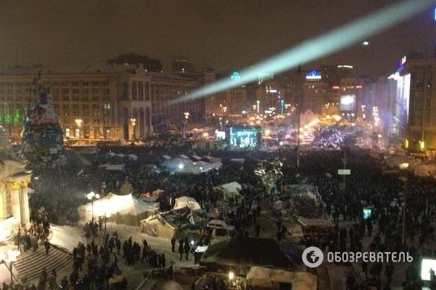 Протестующие построили в центре Киева еще восемь баррикад