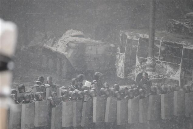 БТР на вул. Грушевського