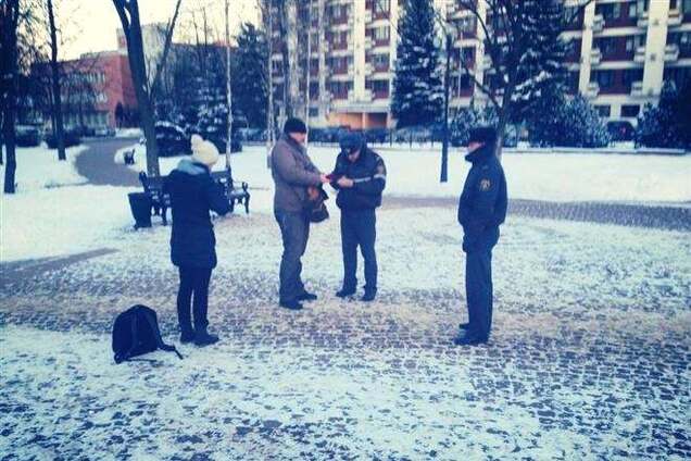 В Беларуси участников траурной акции по погибшим в Киеве регистрировала милиция 