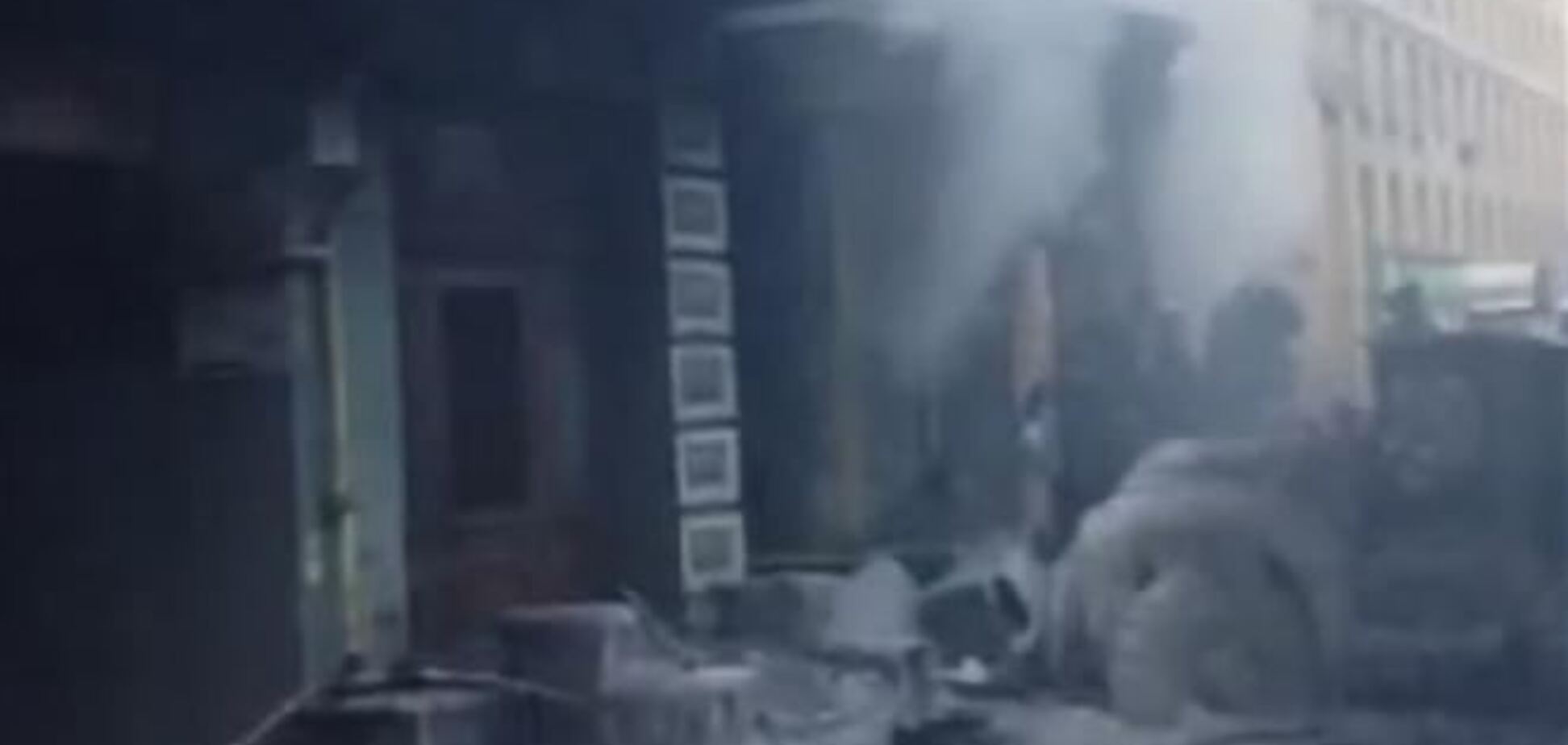 Из горящего возле Грушевского дома спасли 4 человека