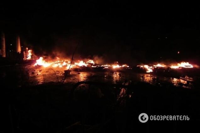 На Грушевского начались столкновения