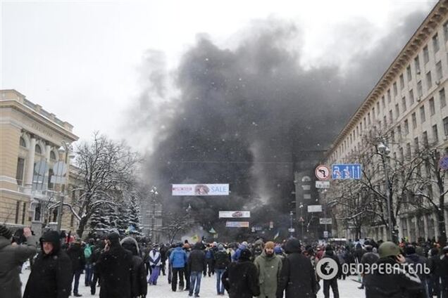 Горящие автомобильные шины опасны для здоровья – киевские медики