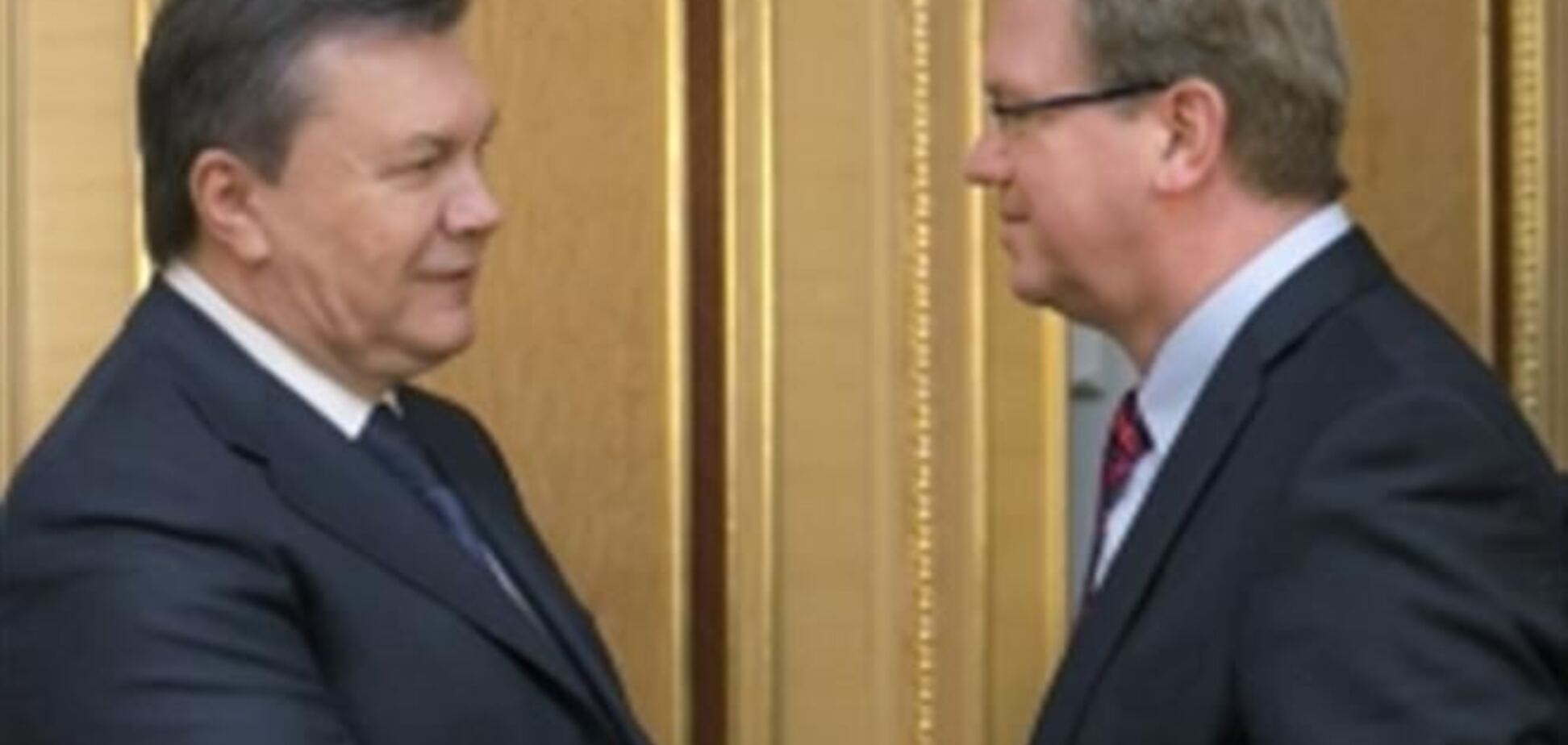 Янукович зустрівся з Фюле