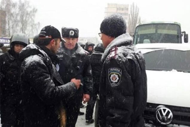 Во Львовской области митингующие заблокировали трассу международного значения