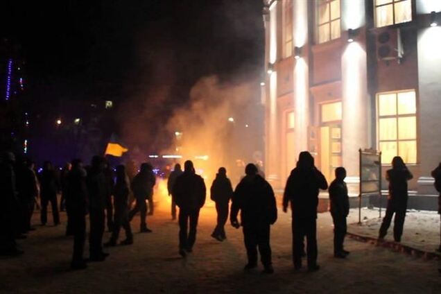 У здания МВД в Черкассах прогремел взрыв