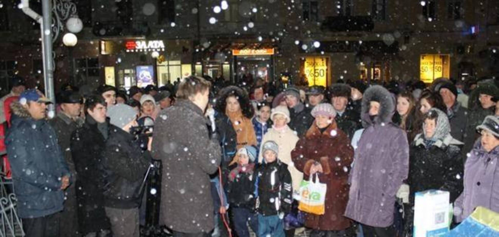 Сумчани не дали облраді підтримати дії Януковича