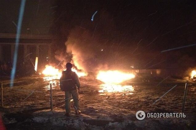 На Грушевского ранен иностранный журналист