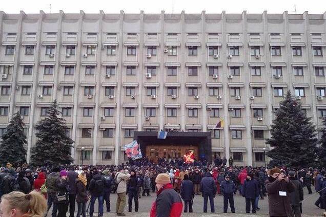 В Одессе евромайдановцы передумали штурмовать ОГА