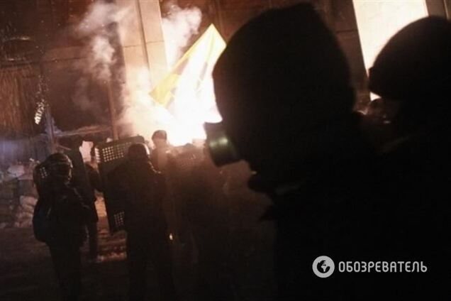 При штурмі 'Українського дому' постраждали два міліціонери