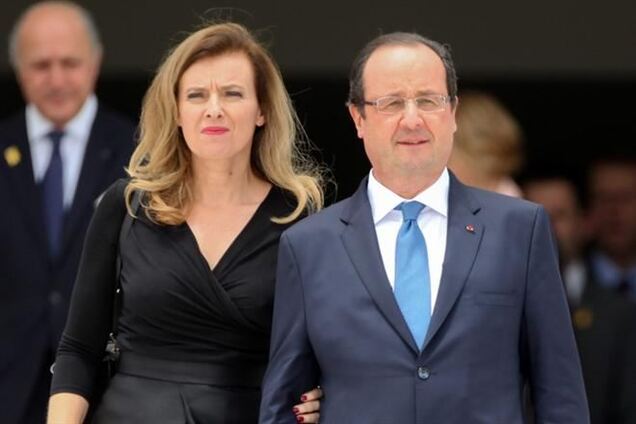 Олланд официально расстался со своей гражданской женой