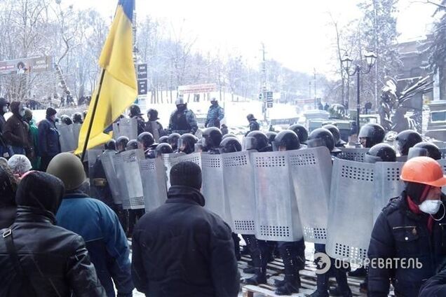 Весь черниговский 'Беркут' покинул Киев