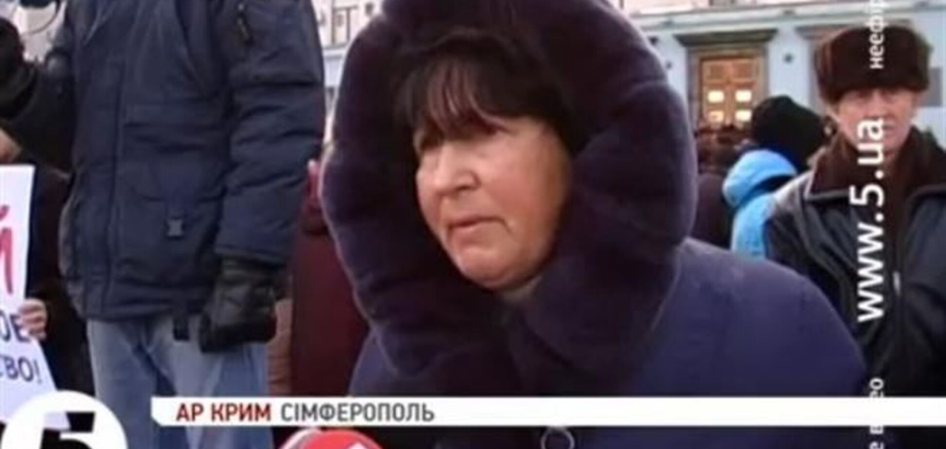 У Криму вважають, що журналісти в Києві заживо спалюють беркутівців