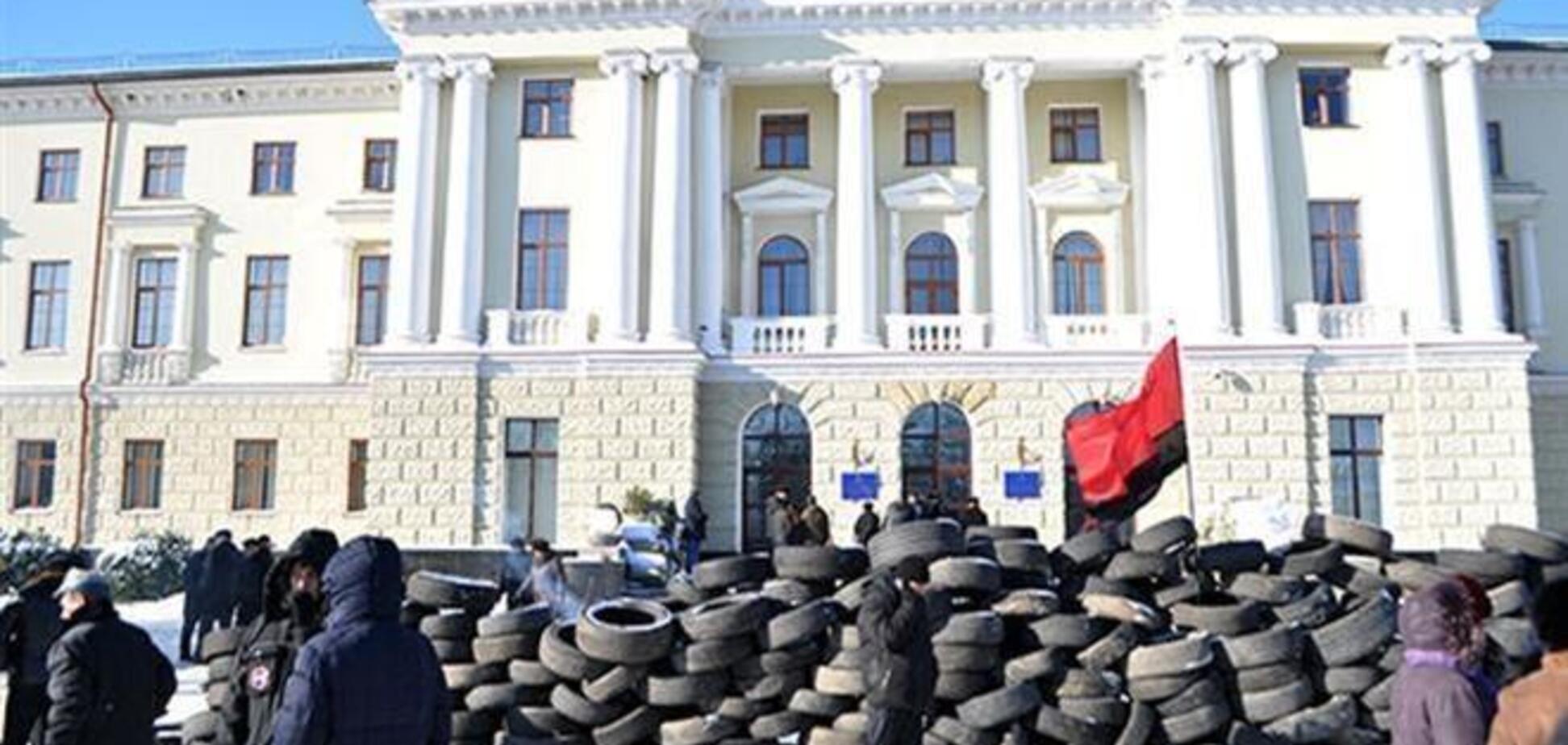Ивано-Франковская ОГА готовится к штурму