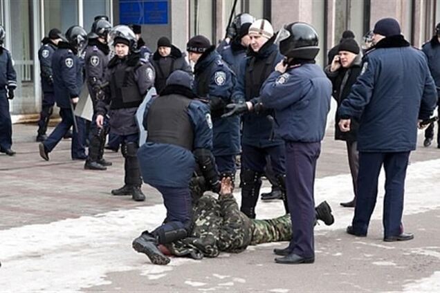 Криворожский горисполком пытался поджечь судимый за покушение на Витренко