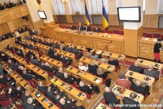 На Закарпатье без штурма создали Народную раду