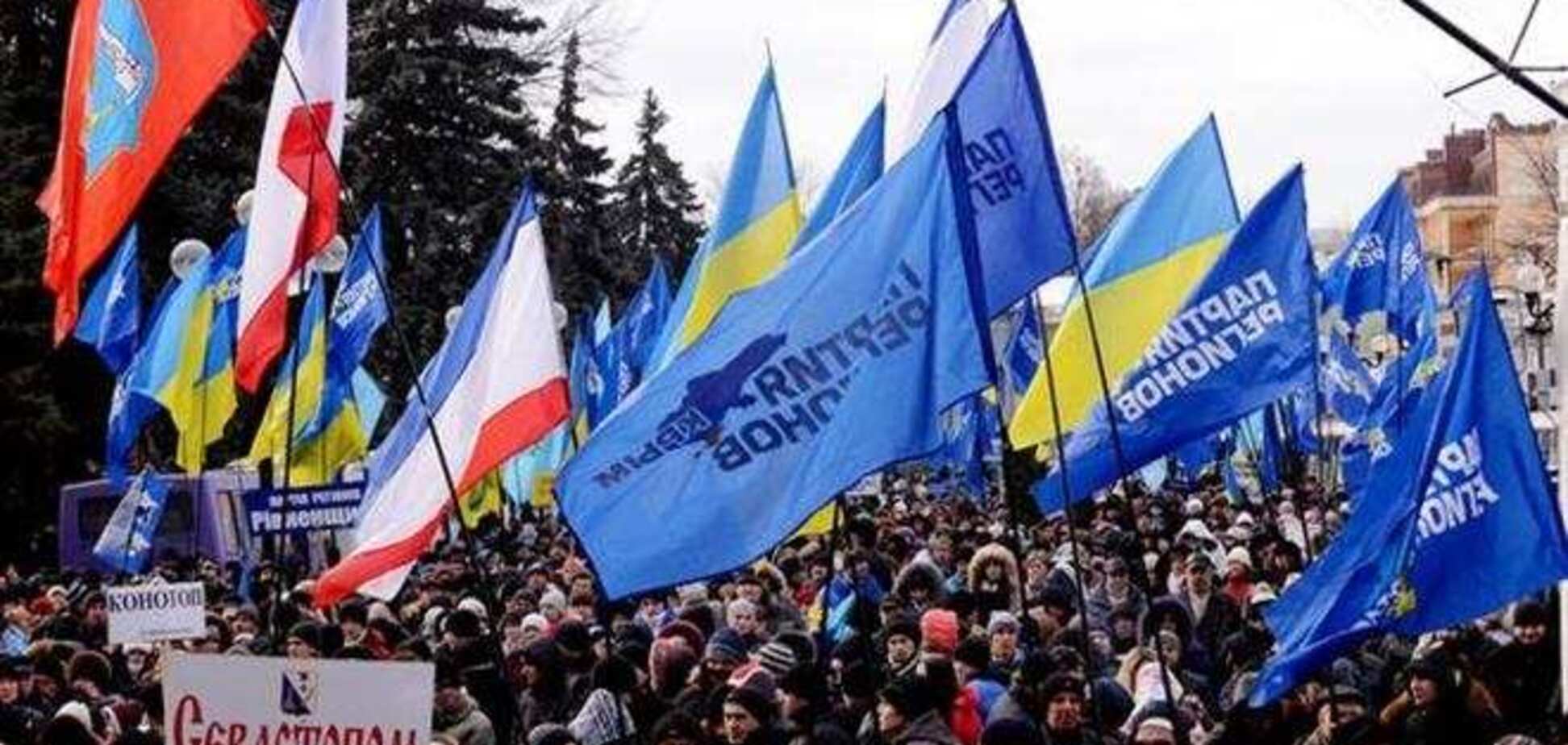 В Мариинском парке Киева ожидается масштабный Антимайдан
