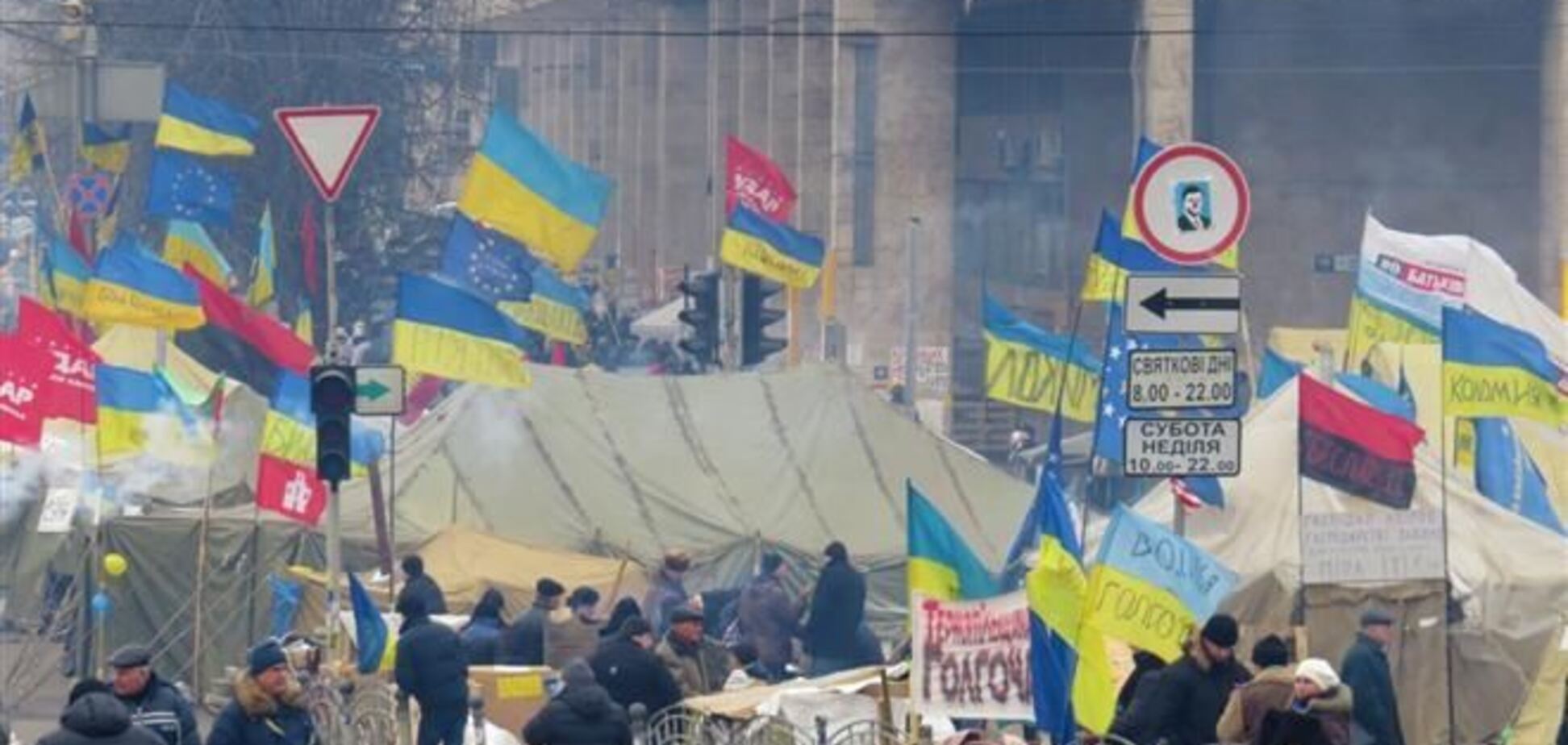 S&P: украинская оппозиция не контролирует протестующих