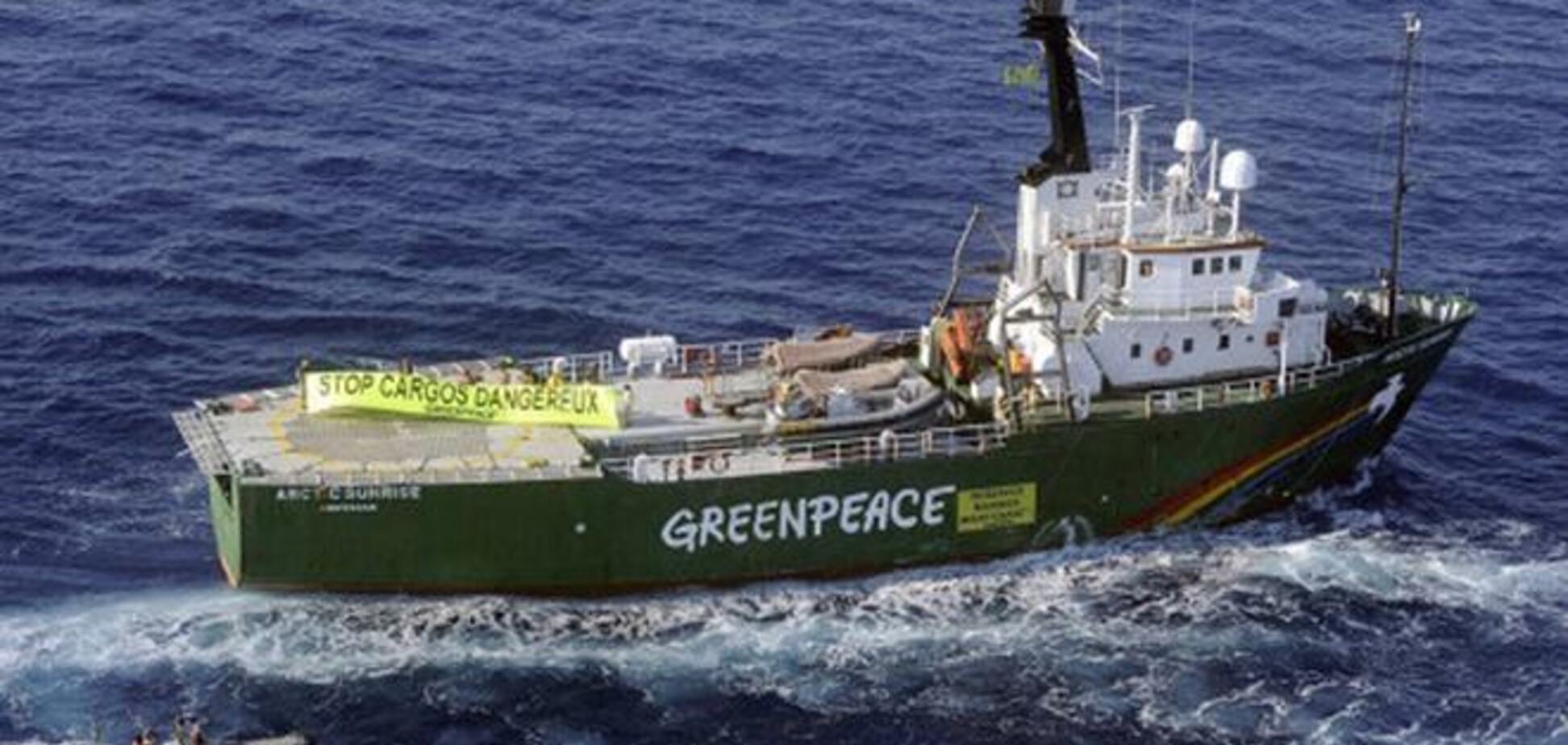Greenpeace не будет патрулировать воды у берегов РФ в 2014 году