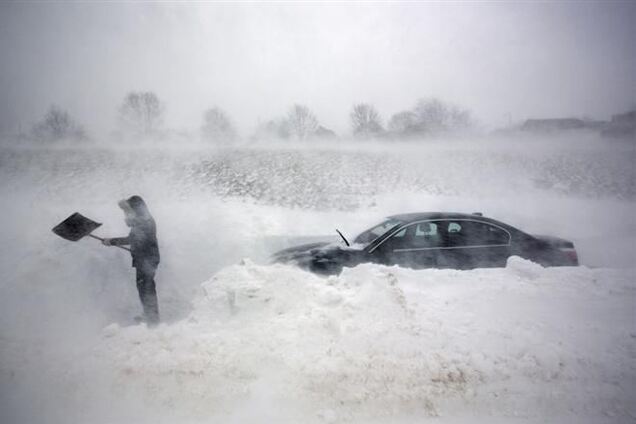 В Украине в 10 регионах непогода мешает проезду на дорогах
