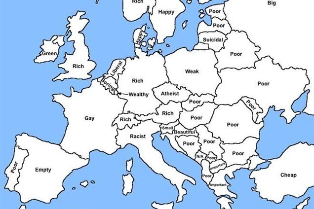 Google автоматически определяет Украину 'бедной'