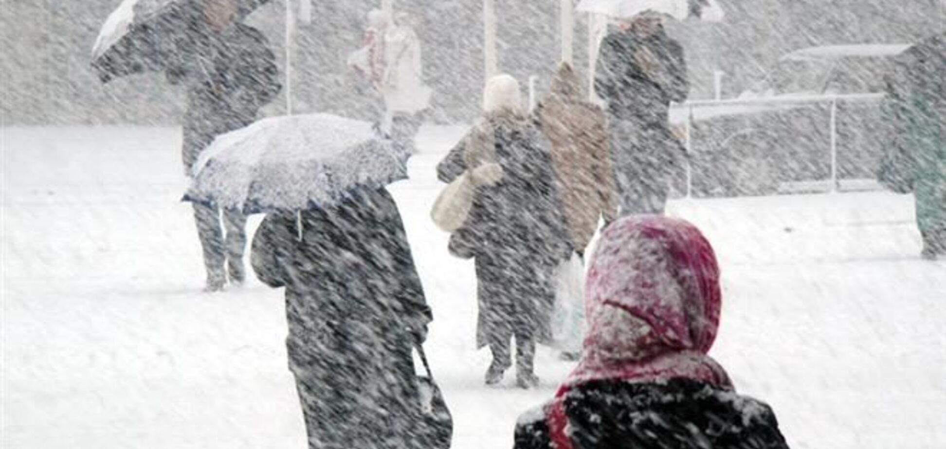 Украинские морозы унесли жизни 3 человек, почти сотня обмороженных