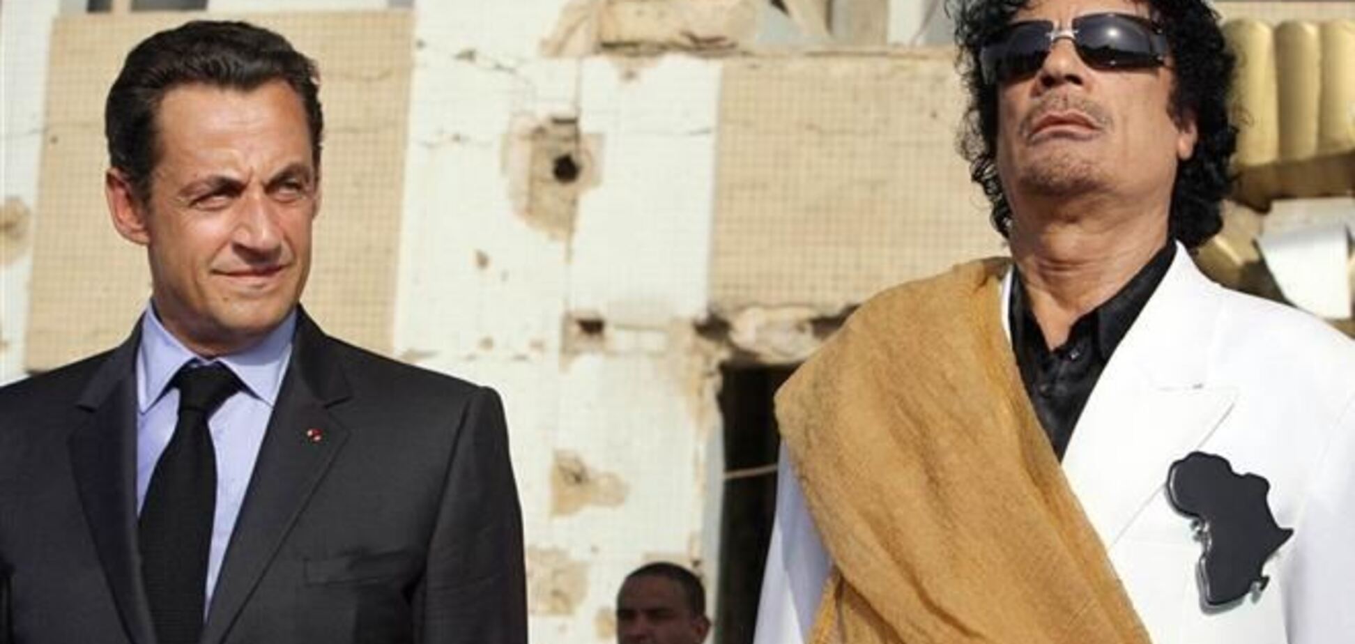 Французький телеканал показав інтерв'ю Каддафі про фінансування кампанії Саркозі
