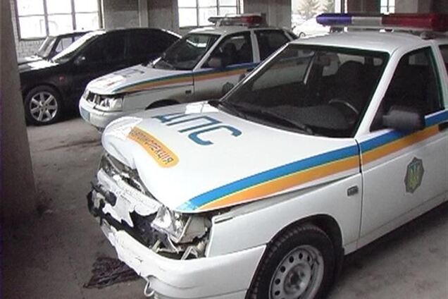 В Харькове пьяный водитель разбил три экипажа ГАИ