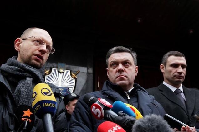 На выборы пойдут все три оппозиционных кандидата - Яценюк