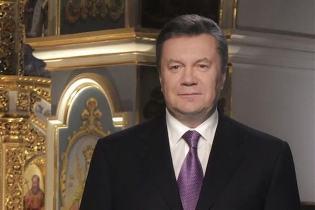 Янукович в Рождество призвал украинцев преодолеть противоречия
