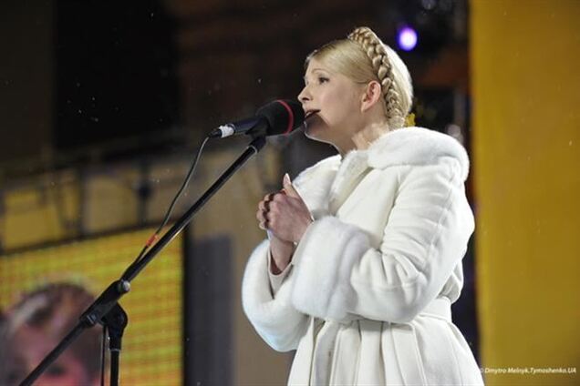 Тимошенко верит, что Господь поможет украинцам бороться