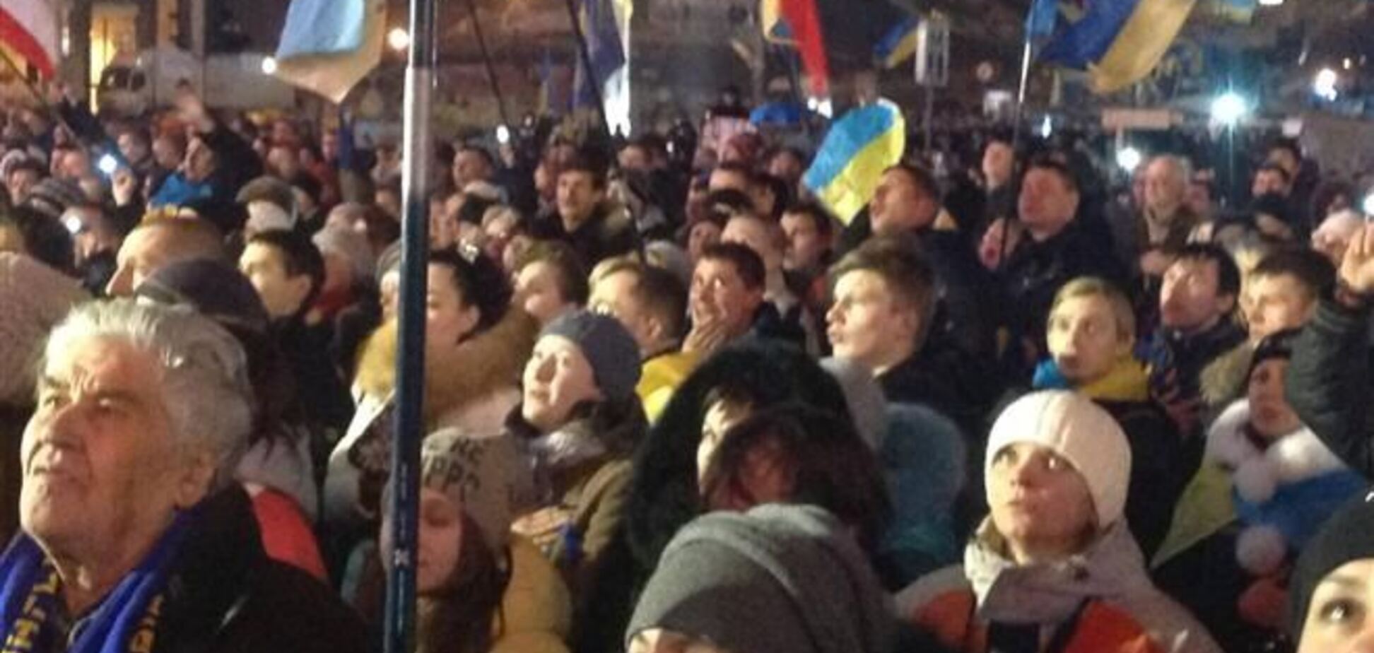 В центре Киева восстанавливается освещение