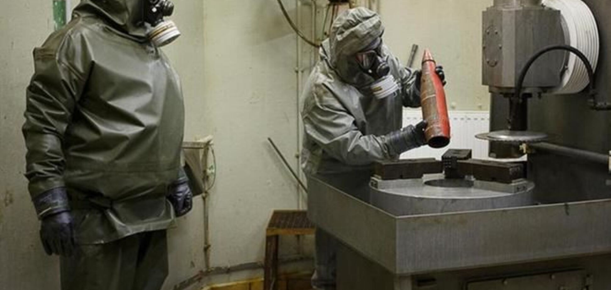 З Сирії почався вивіз хімічної зброї