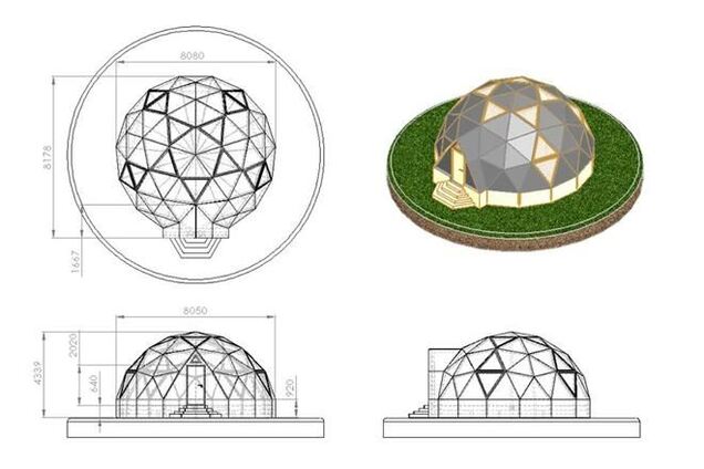 Палатки Евромайдана хотят заменить купольными домиками