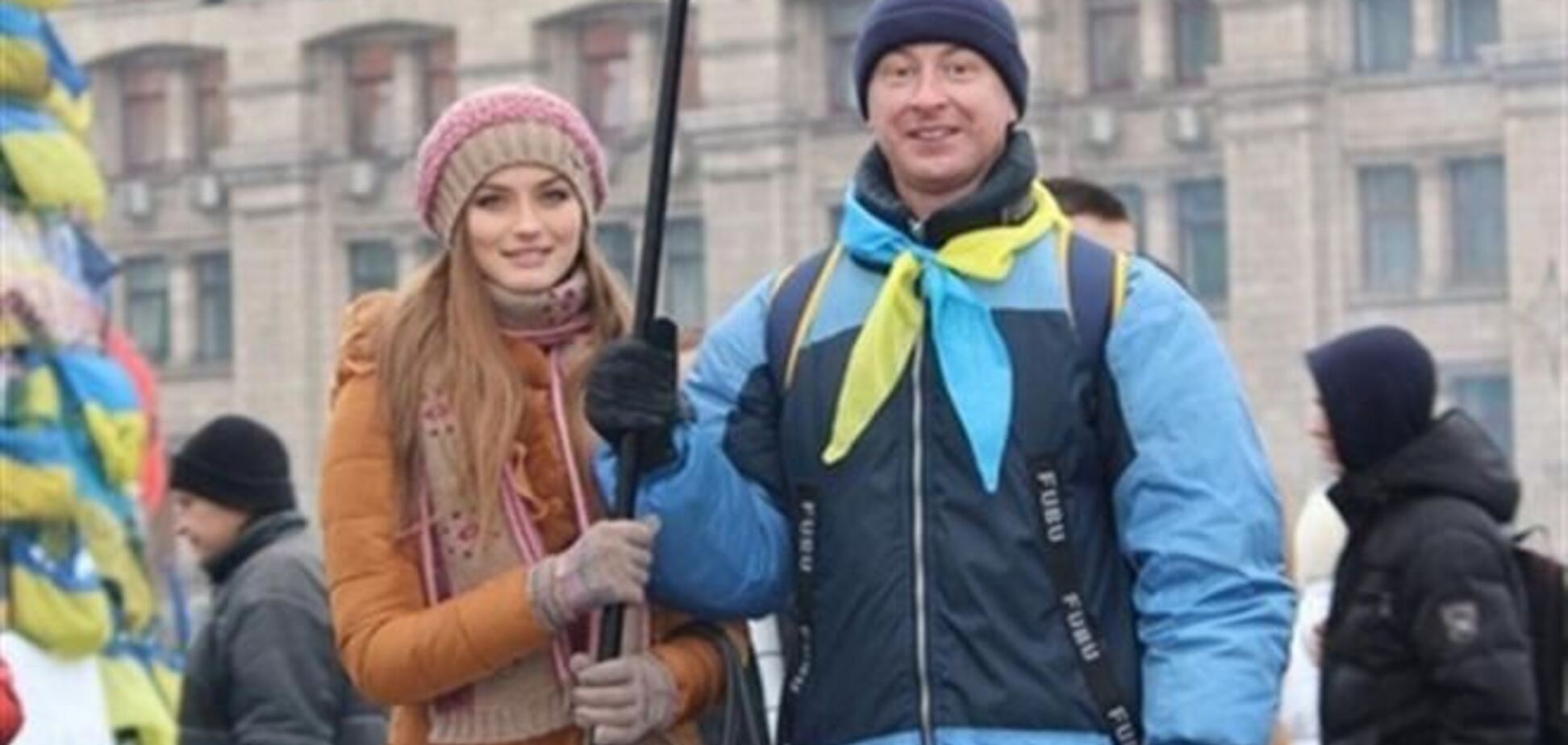 'Мисс Украина – 2013' тоже вышла на Евромайдан