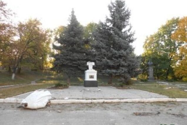 На Харьковщине продолжается ленинопад: еще одного вождя ополовинили