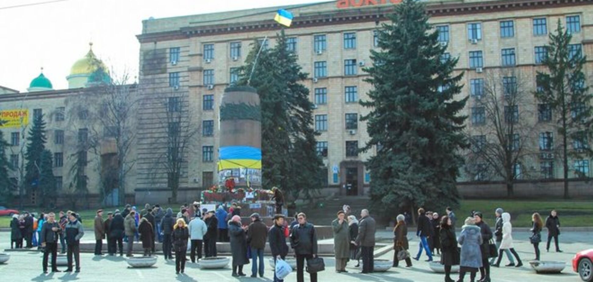 Место памятника Ленину в Днепропетровске займет 3-х метровое яйцо