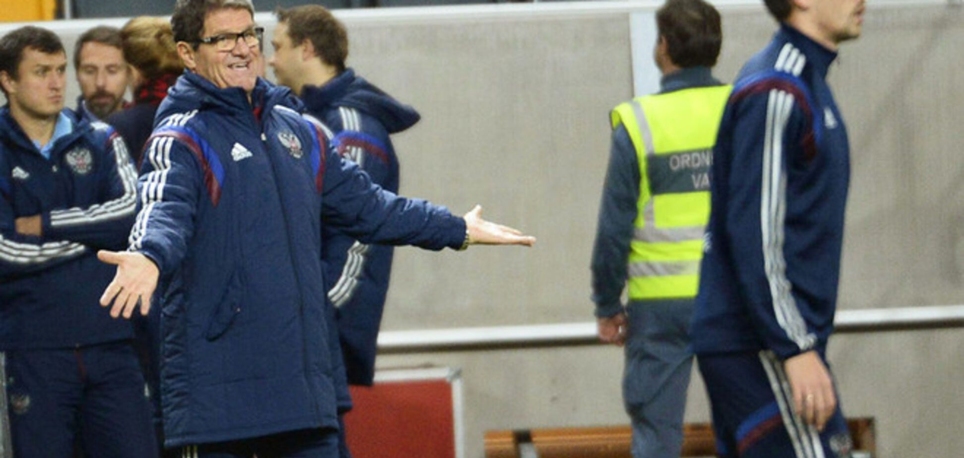 В России устроят разнос Капелло за ничью с Молдовой